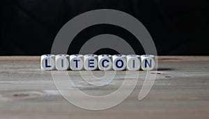 Litecoin cryptocurrency investment coin words