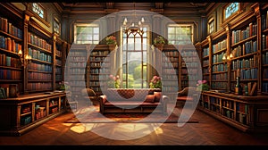 literacy library poster