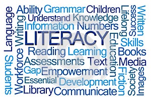 Literacy Word Cloud photo