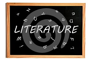 Literature Chalkboard
