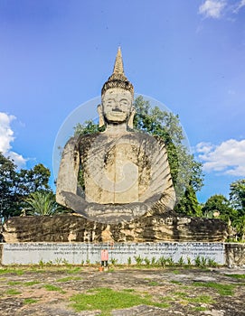 Literatures of Buddha at Sala Keoku, the park of giant fantastic