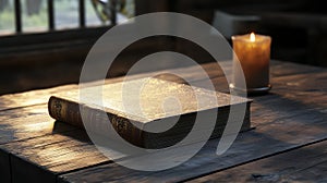 literture book on a table