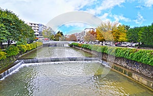 Lithaios river at Trikala Thessaly Greece