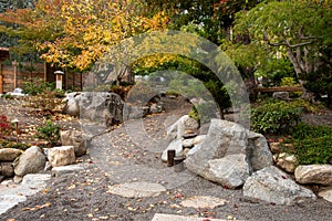 Lithia Park Japanese Garden in the Fall