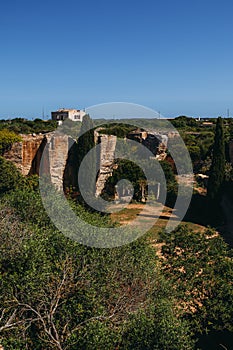 Lithica labyrinth in Menorca