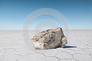 Lithium block salt lake photo