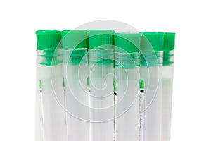 Lithium heparin blood collection tubes