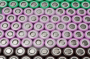 Lithium ion 18650 batteries