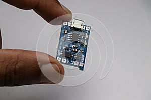 Lithium ion battery charger module. TP 4056 charger module