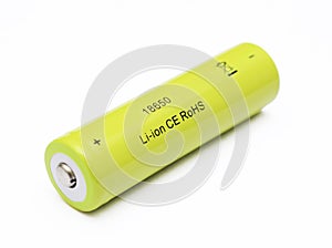 Lithium Ion Rechargeable Battery Cell 18650 photo