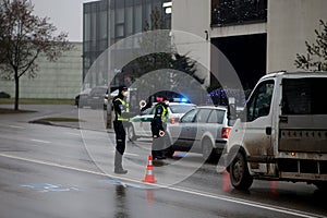 In Lithuania, the police have begun to restrict movement between municipalities, and the police check residents` documents when