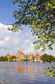 Lithuanian medieval castle Trakai