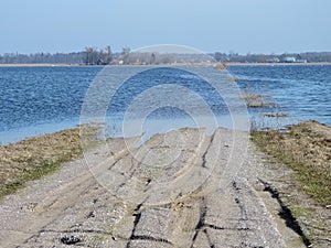 Lithuanian spring landscape