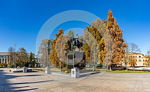 Lithuanian Square - Monument to JÃÂ³zef PiÃâsudski photo