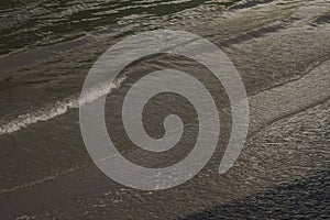 Litle river soft waves