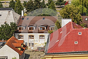 Litovel city near Olomouc - view on the city photo