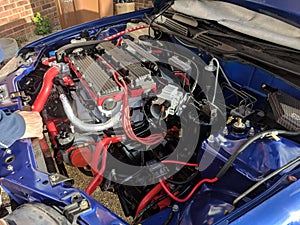 2 litre MG engine photo