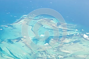 Little Abaco Island, Bahamas, Aerial view