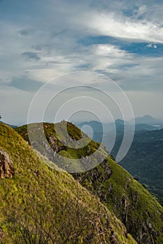 Little Adam`s peak in Ella in Sri Lanka