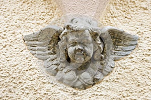 Little Angel On A House Wall