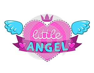Little angel illustration