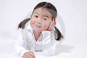 Little asian girl