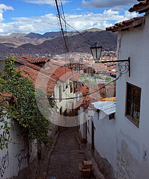 Little backstreet of Cusco