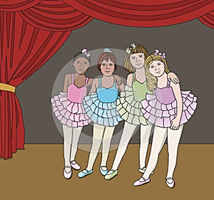 Little Ballerinas