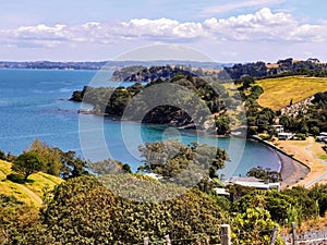 Little bay on a way to Port Jackson. Coromandel. New Zealand.