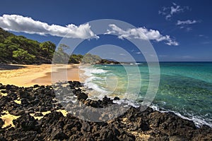 Little Beach, Makena State Park, south Maui, Hawaii, USA