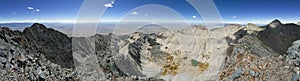 Little Bear Peak Summit Panorama photo