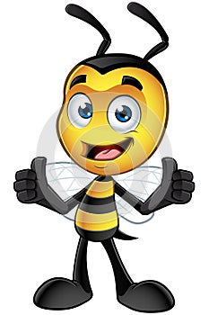 Little Bee Character - Hands On Hips