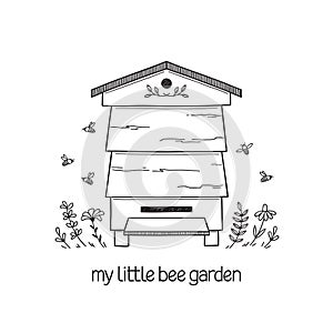 Little bee garden