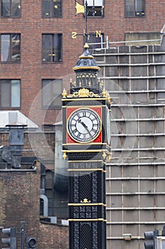 Little Ben on Victoria Street, Westminster, London, United Kingdom