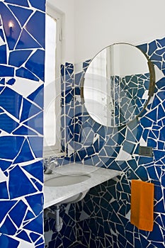 Little blue bathroom