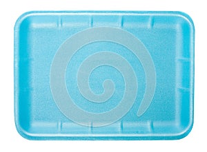 Little blue tray for food