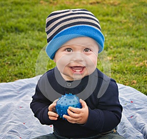 Little Boy with Ball