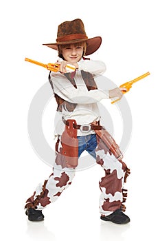 Little boy cowboy