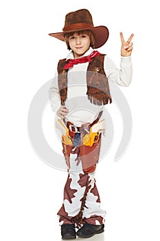 Little boy cowboy