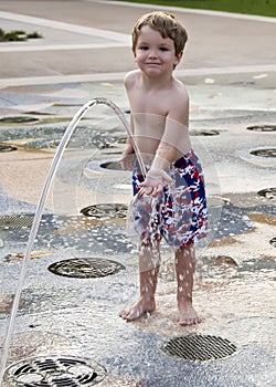 Little boy fountain