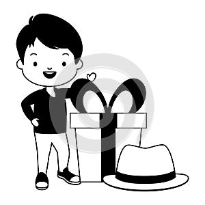 Little boy gift and hat