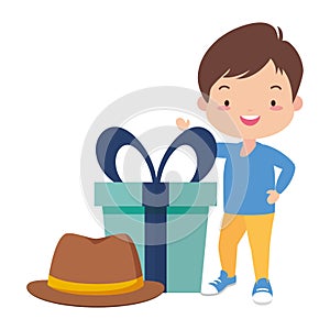 Little boy gift and hat