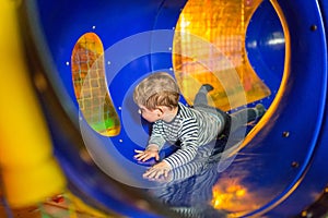 Little boy on the playground