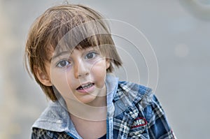 Little boy portrait