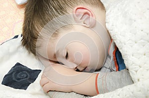 Little boy sleeping