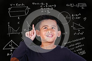 Little Boy Solved Math Problem