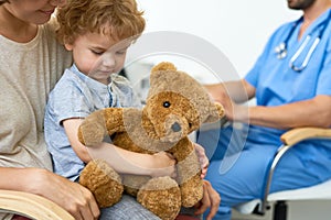 Little Boy Visiting Doctor