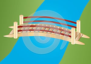 Little bridge over a creek