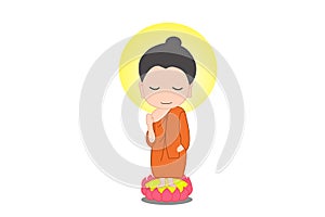 Little Buddha cartoon