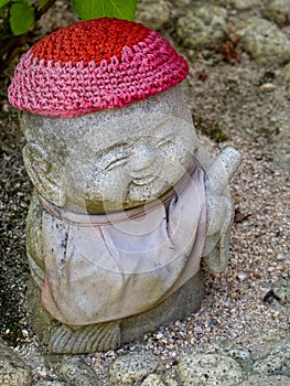 Little Buddha statue at DaishÅ-in temple, Japan